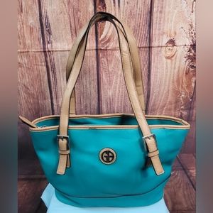 ❤️2 for 20. Giani Bernini Saffiano Dome SatchelGiani Bernini | Green/tan.